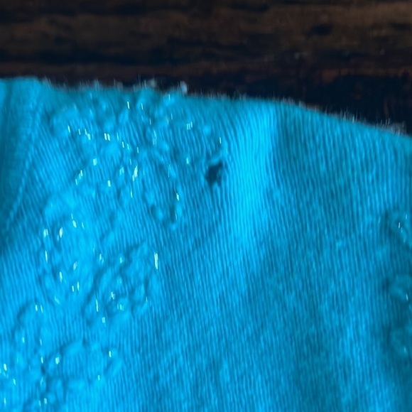 Womens Autumn Cashmere turquoise sweater size XL - Picture 6 of 6